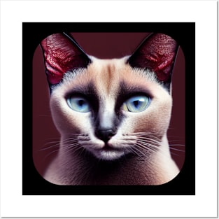 Siamese cat Posters and Art